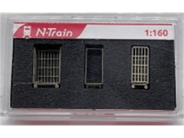 正規品 KATO カトー Nゲージ (N)カゴ台車 3個入 085211064