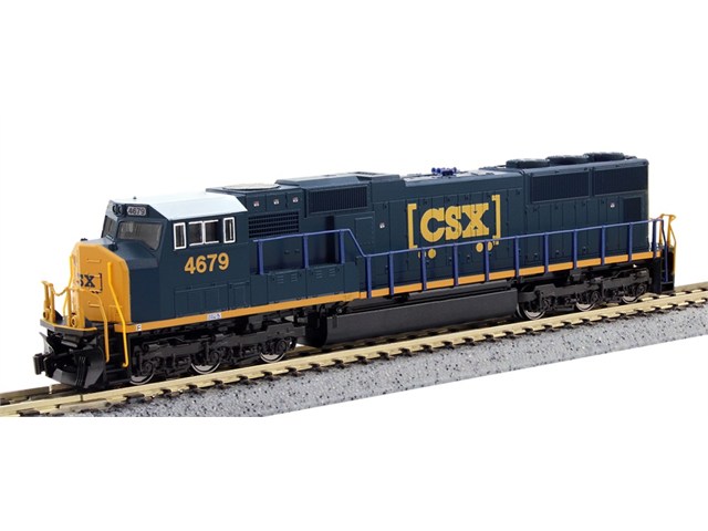 正規品 KATO カトー Nゲージ (N)EMD SD70M Flat Radiator CSX #4679 176-7616