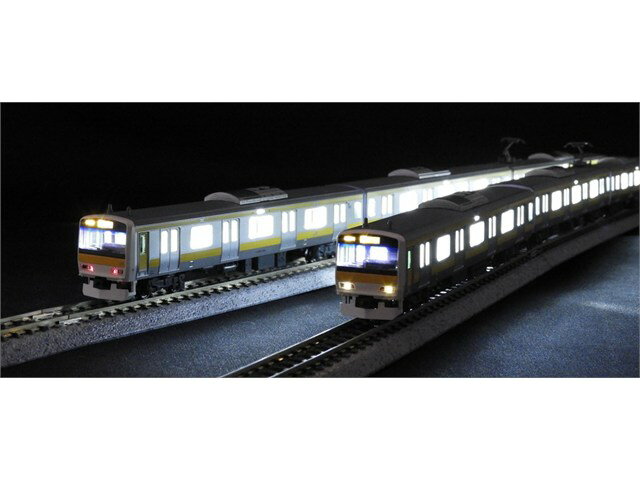 正規品 KATO カトー Nゲージ E231系500番台 中央・総武緩行線 10両セット 室内灯付(蛍光灯F付 ECSP0027