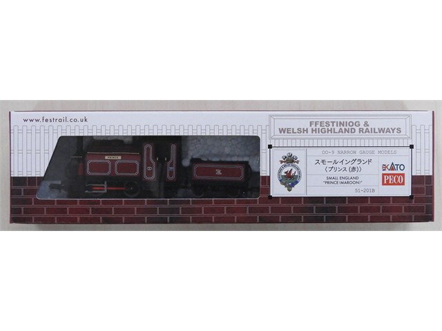 正規品 KATO カトー (OO-9)KATO/PECO スモールイングランド(プリンス(赤)) 51-201B