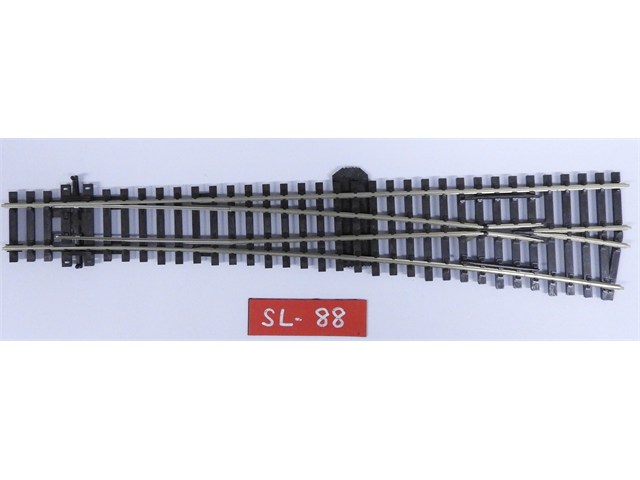 正規品 KATO カトー HOゲージ code100 HO/OO 大型ポイント・右(R1524) 絶縁式フログ PECO-SL88