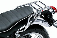 Kawasaki カワサキ 純正オプション W800/W800 STREET/W800 CAFE リヤキャリア 【ブラックペイント】 99994-1224
