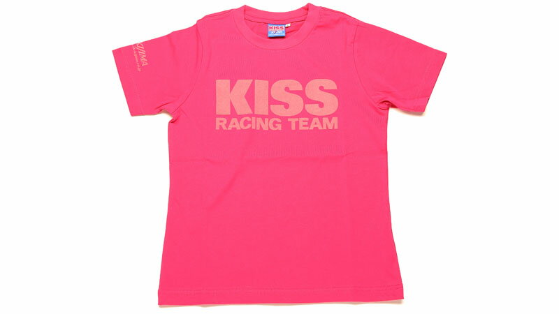 KISSレーシングチーム Tシャツ ピンク レディースS KIJIMA キジマ K1345P04