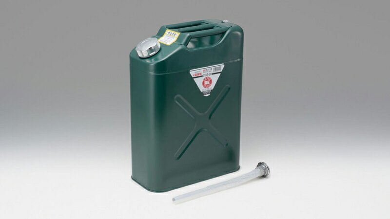 ガソリン携帯缶 20L H475*W352*D180mm CGY-20 KIJIMA キジマ 302-6472