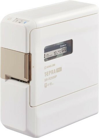 【抽選で最大100％ポイントバック】 KING JIM キングジム ラベルプリンター｢テプラ｣PRO シロ SR-R2500P-W