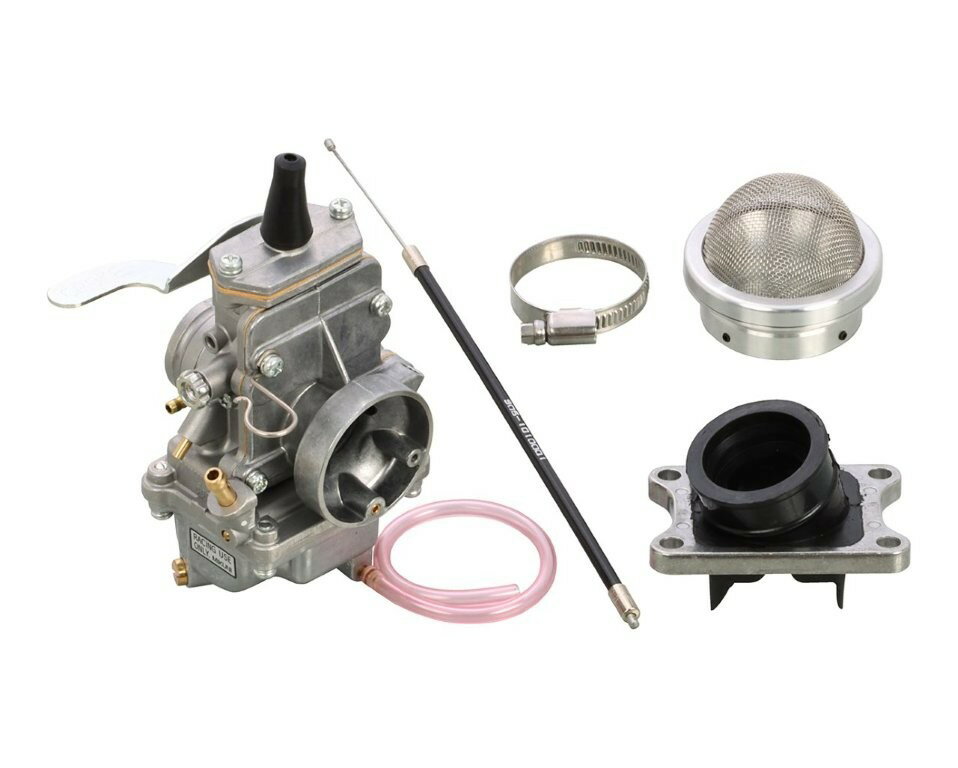 要納期確認 KITACO キタコ ビッグキャブキット ミクニフラットφ24 NSR用フラットキャブレター HONDA ホンダ NSR50/80(AC10/HC06)等 110-1081504