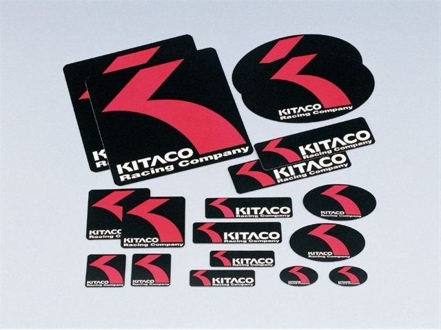 在庫有り KITACO キタコ オリジナルステッカー(シカク)NEW (D)240X240 000-0001203