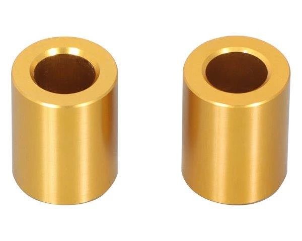アルミアクスルカラーを取り付けることにより、軽量化によるバネ下荷量を軽減できます。CT125 ハンターカブ（JA55/JA65）○アルミ削り出し○アルマイト仕上げ○フロント側重量：16.5g（ノーマル47.66g/1ヶ）※タイトルに在庫有り記載以外の商品は取り寄せとなります。※メーカーに在庫がある場合1週間前後にて発送となります。※メーカー欠品の場合お時間をいただく場合がございます。※完売や廃番の場合がございます。ご了承ください。※画像はイメージとなります。ご了承ください。