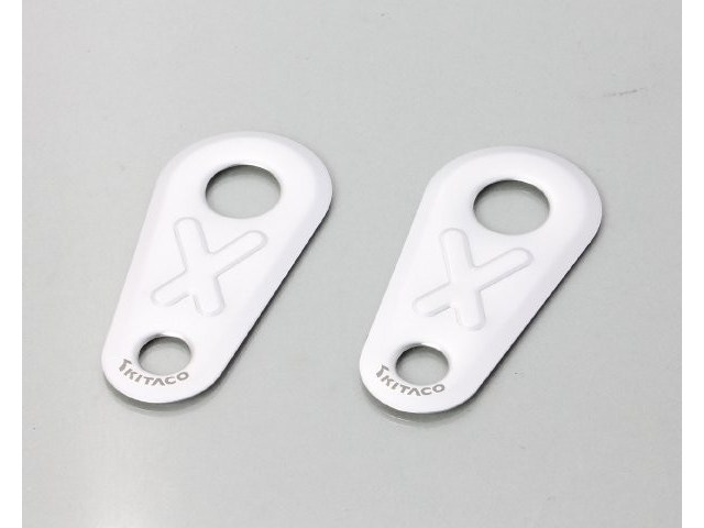 在庫有り KITACO キタコ ヒールプレートSET シルバー モンキー125(JB02/03) 516-1300860