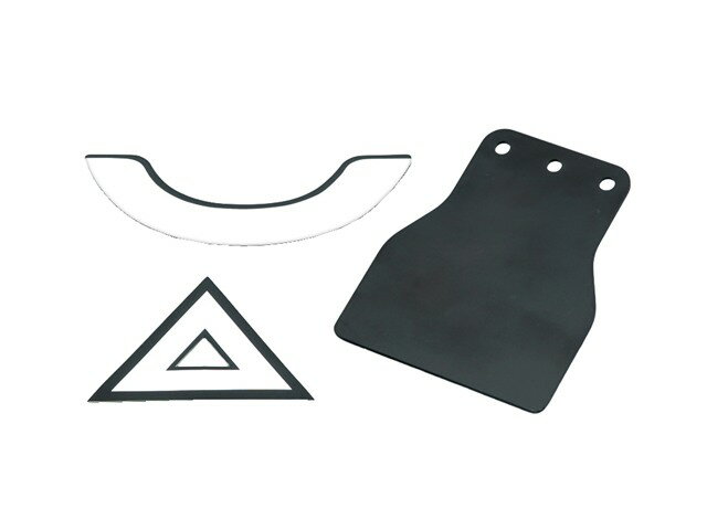 在庫有り KITACO キタコ 二種ステッカー/プレートSET 汎用 801-0800920