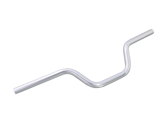 在庫有り KITACO キタコ セミアップハンドル(メッキ) 22.2mm 619-0700400