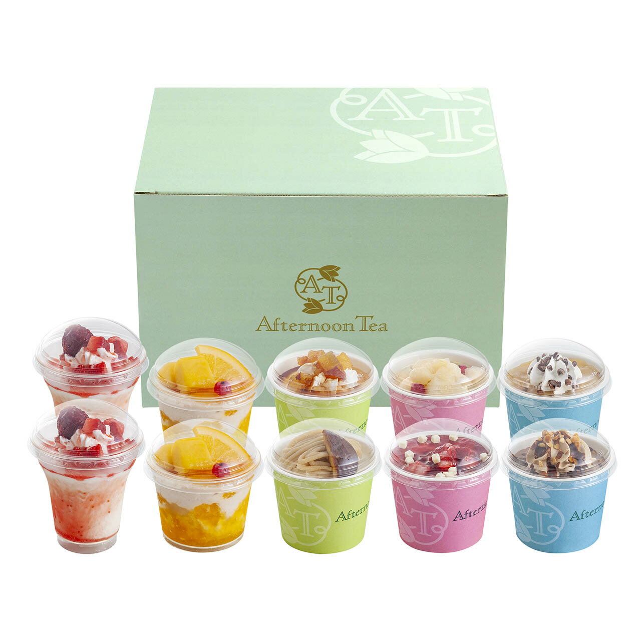 【産地直送】 アフタヌーンティー・ティールーム クリスマスカード付 アイス＆シャーベット 株式会社ヤバケイ AH-TIS