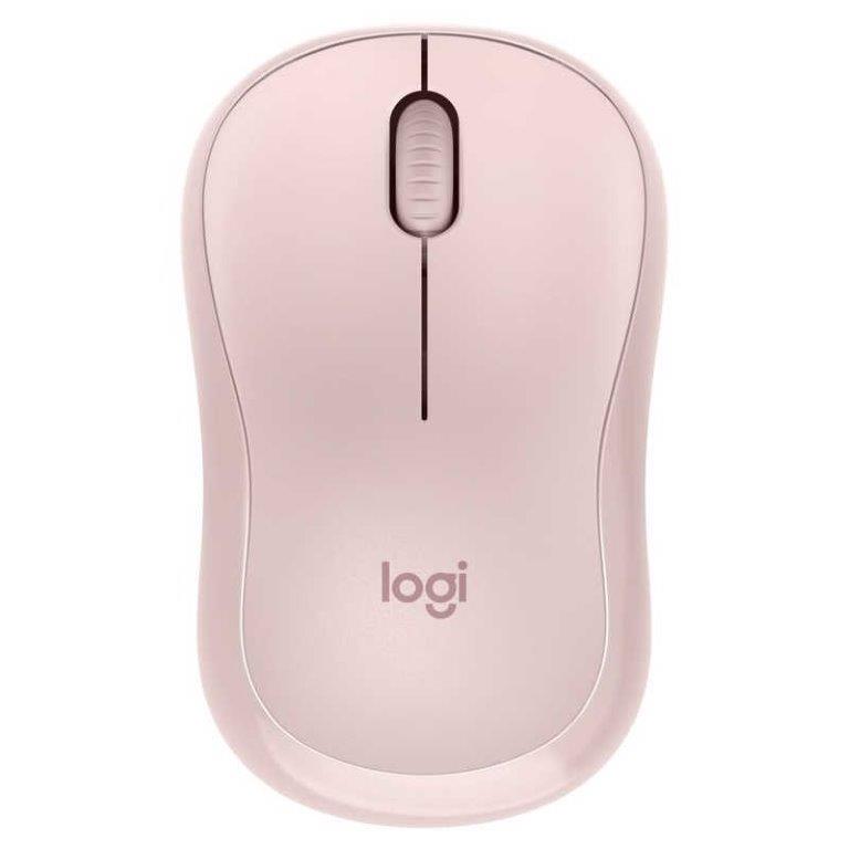 Logicool ロジクール 静音マウス M221 光学式 3ボタン USB 無線(ワイヤレス) ローズ M221RO