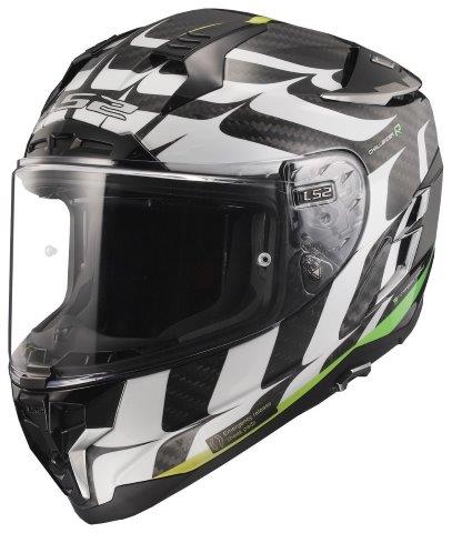 LS2 エルエスツー フルフェイス ヘルメット CHALLENGER C GT チャレンジャー シージーティー ホワイトイエロー M (57-58cm)