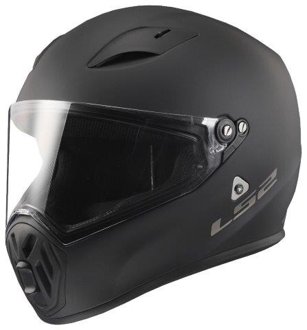 LS2 エルエスツー フルフェイス ヘルメット STREET FIGHTER ストリートファイター マットブラック S (55-56cm)