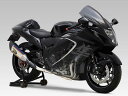 YOSHIMURA ヨシムラ マフラー 機械曲 R-11Sq R チタンサイクロン 2本出シ 政府認証 TTB(チタンブルーカバー) Hayabusa(21-23) 110-592-A16G0