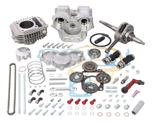 KITACO キタコ 181cc DOHC ボアアップ KIT HONDA グロム/モンキー 125 シルバー 215-1432900