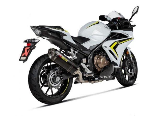 【抽選で最大100％ポイントバック】AKRAPOVIC アクラポビッチ 政府認証マフラー SLIP ON LINE カーボン HONDA CBR400R(ABS)(22-23) S-H5SO4-HRC-1JPA