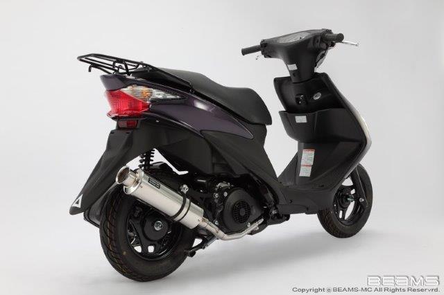 【抽選で最大100％ポイントバック】BEAMS ビームス マフラー フルエキゾースト SS300ソニック ADDRESS V 125 S B321-07-000