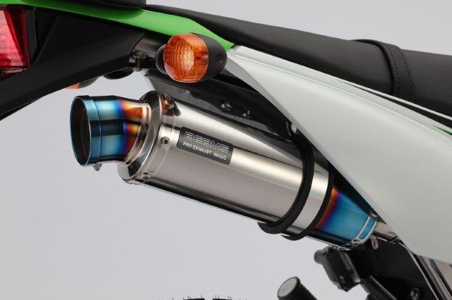 【抽選で最大100％ポイントバック】BEAMS ビームス マフラー フルエキゾースト R-EVO チタンサイレンサー KLX125 LX125C B413-53-007