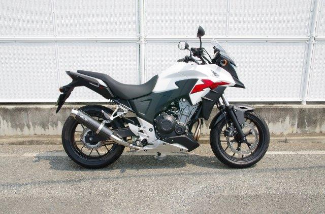 WR’S ダブルアールズ マフラー ラウンド・カーボンサイレンサー スリップオン BC1420JM