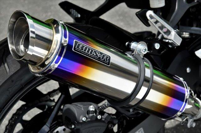 【抽選で最大100％ポイントバック】BEAMS ビームス R-EVO2 スリップオン ヒートチタンサイレンサー 政府認証 車種：Kawasaki Ninja250 / Z250 2018~ G430-54-P1J