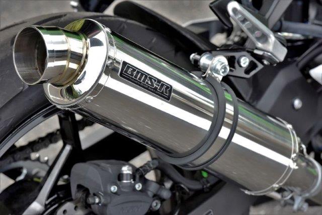 【抽選で最大100％ポイントバック】BEAMS ビームス R-EVO スリップオン ステンレスサイレンサー 政府認証 車種：Kawasaki NINJA250 8BK-EX250Y G433-53-P3J