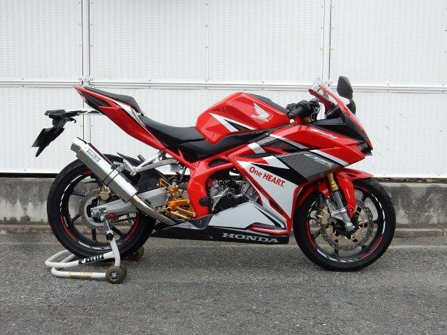 WR’S ダブルアールズ ラウンド・ステンレスサイレンサー フルエキゾースト LA1230JM