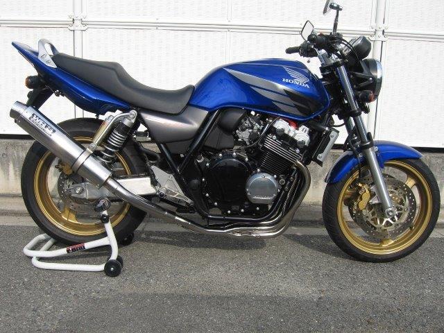 251 cc 〜400 cc  - WR’S ダブルアールズ ラウンド・ステンレスサイレンサー フルエキゾースト LA1409JM
