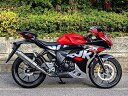 WR’S ダブルアールズ ラウンド・ステンレスサイレンサー フルエキゾースト GSX-R125/GSX-S125 LA3140JM