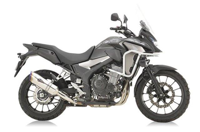 251 cc 〜400 cc  - r’s gear アールズギア リアルスペックスリップオン タイプS カラー:チタンポリッシュ 400X(19-21.22-) RH43-T3ST