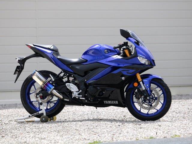 126 cc 〜250 cc  - WR’S ダブルアールズ SS-OVAL 焼き色タイプ スリップオン YZF-R25/YZF-R3 SB2255JM