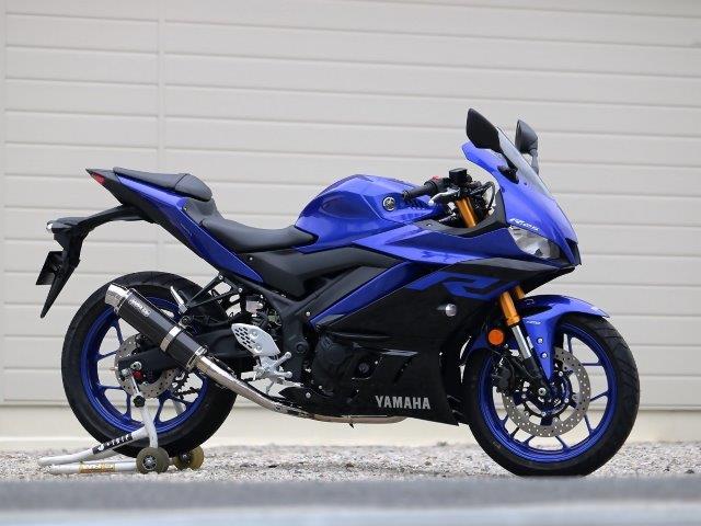 WR’S ダブルアールズ ラウンド・カーボンサイレンサー フルエキゾースト YZF-R25 SC2255JM