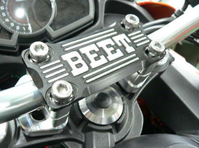 BEET ビート バーハンドルコンバージョンKIT ブレース付き(ブラック)KIT Ninja650(17-) 0605-KD7-44