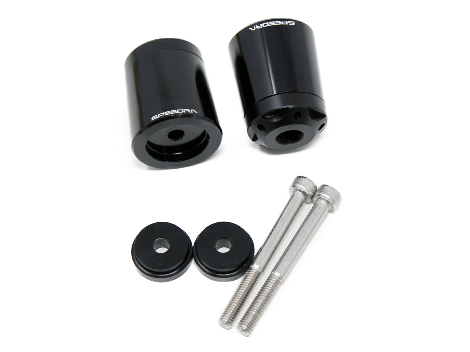 SPEEDRA スピードラ ハンドルバーエンド ABEYP02BK YAMAHA YZF-R6 /FZ8 /YZF-R1 /FJR1300 2