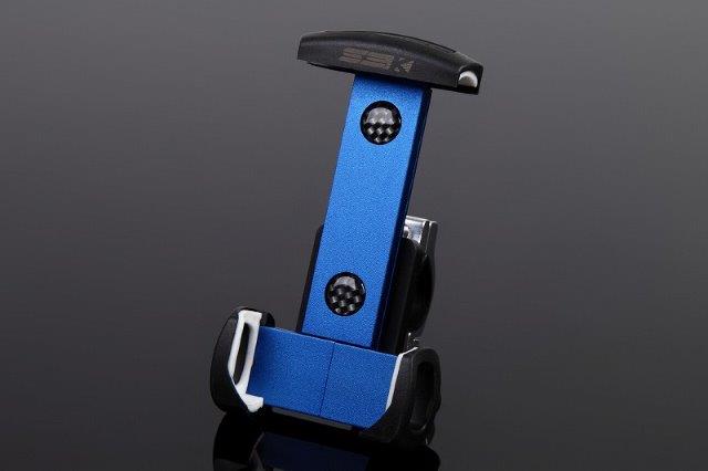 SPEEDRA スピードラ アルミスマートフォンホルダー ASH0101BE 22.2mm-25.4mmのハンドル径に対応します