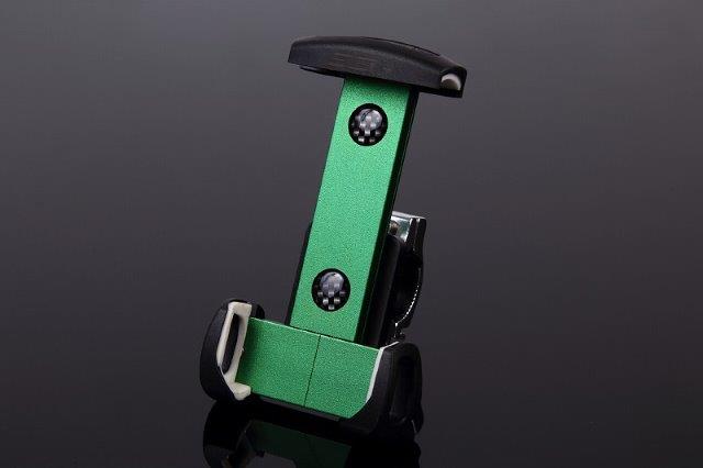 SPEEDRA スピードラ アルミスマートフォンホルダー ASH0101GN 22.2mm-25.4mmのハンドル径に対応します