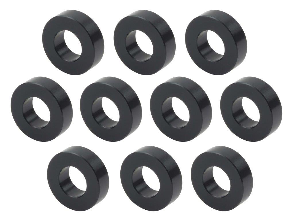 POSH Faith ポッシュ フェイス メカニックユースユニバーサルカラーセット内径8mm外径16.5mm厚さt=5mm ブラック 300508-06