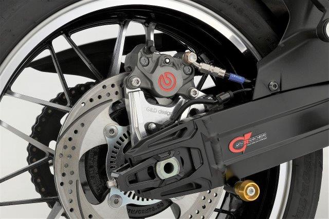 Gcraft Gクラフト リアキャリパーサポート ブレンボ2P用(ブラック) Kawasaki カワサキ Z900RS 71432