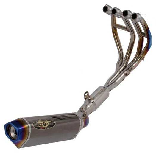 Kawasaki ZX-25R BEET ビート NASSERT Evolution Type II フルエキゾーストチタンマフラー メタルブラックチタン 0227-KG2-MB