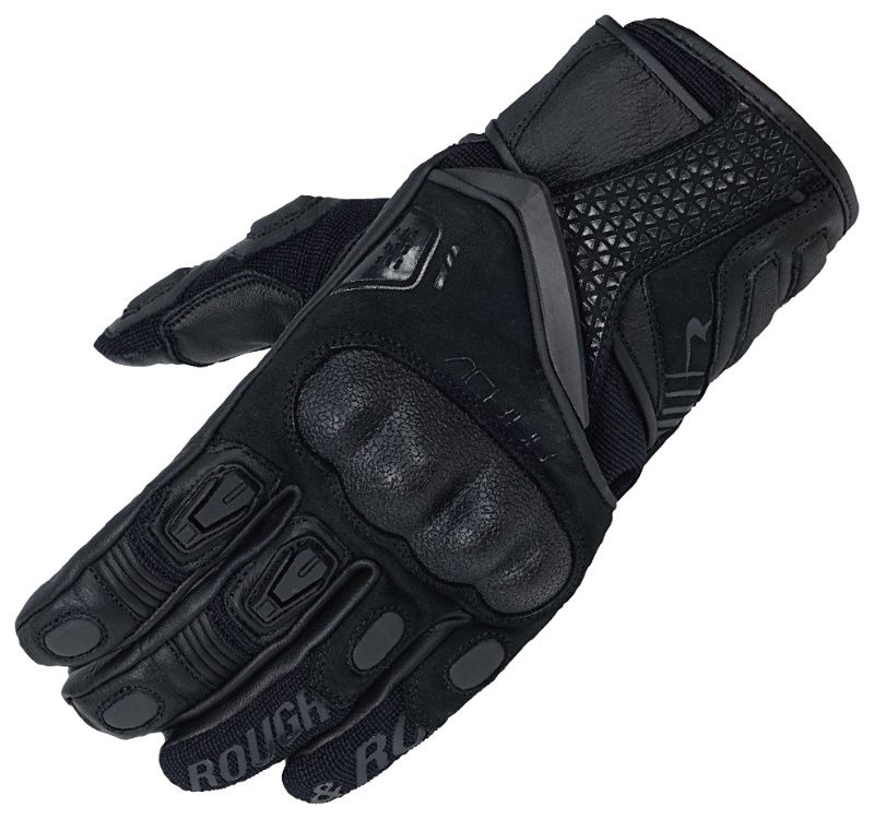 【抽選で最大100％ポイントバック】ROUGH＆ROAD ラフ＆ロード【LLサイズ】 アドベンチャーグローブ オールブラック RR8027-BK-LL