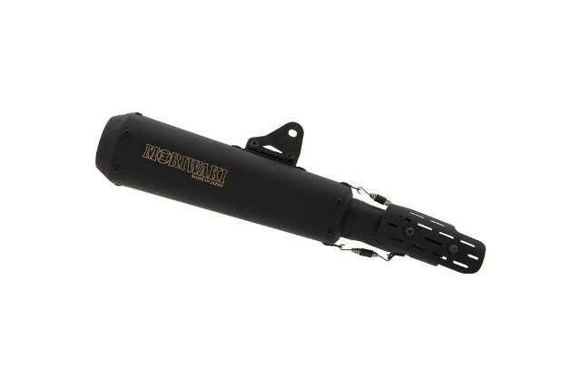 モリワキエンジニアリング MORIWAKI S/O SHORT MEGAPHONE BLKCK GB350/GB350S 21-22 01810-HG1U3-00
