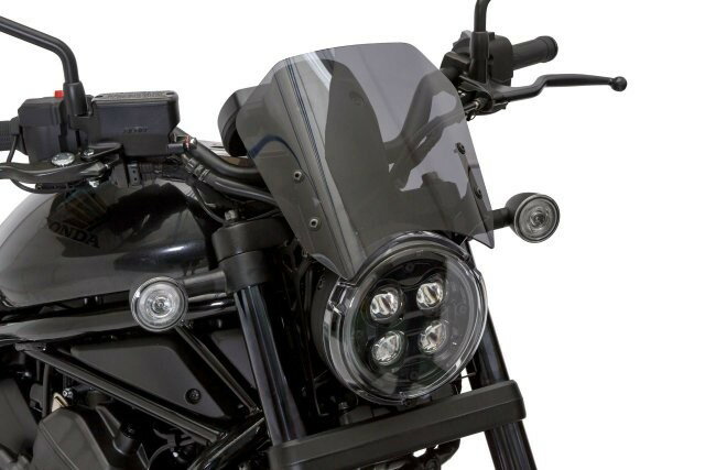 モリワキエンジニアリング MORIWAKI メーターバイザーキット セミスモーク REBEL1100 21- 06130-2A1T5-S0