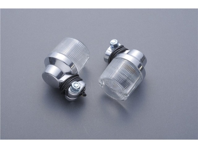 M-TEC中京 エムテック中京 ヨーロピアンウィンカー(中)500型φ45 (2個入り) クリアレンズ/メッキ MRS-C60010