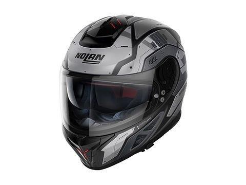 DAYTONA デイトナ NOLANノーラン フルフェイスヘルメット 規格：SG規格(MFJ公認) フルフェイスヘルメット 【XLサイズ(61-62cm)】 N80 STARSCREAM グレー/32 28921