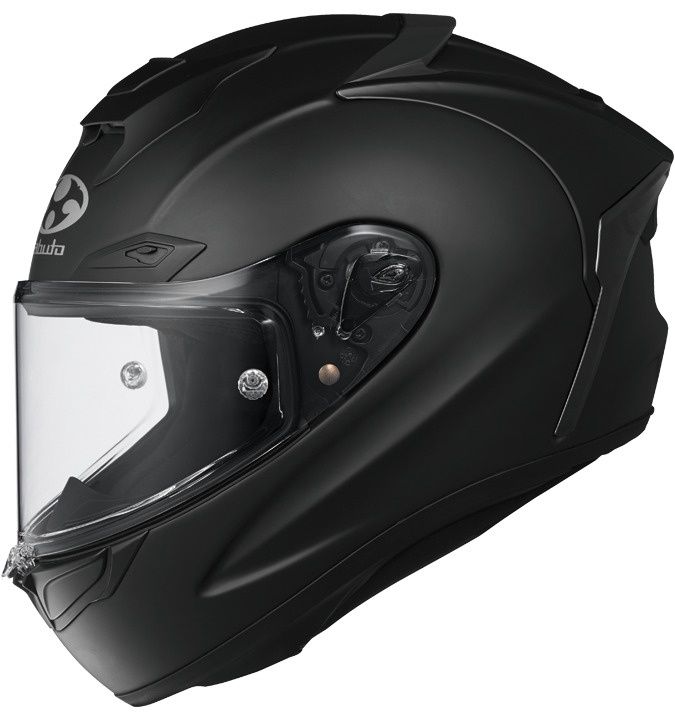 OGK オージーケー カブト フルフェイス ヘルメット F-17 フラットブラック M(57-58cm)(2)