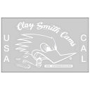 ORION ACE オリオンエース CLAY SMITH クレイ スミス PROFILEステッカー ホワイト ステッカー/キーリング CSY-3942R