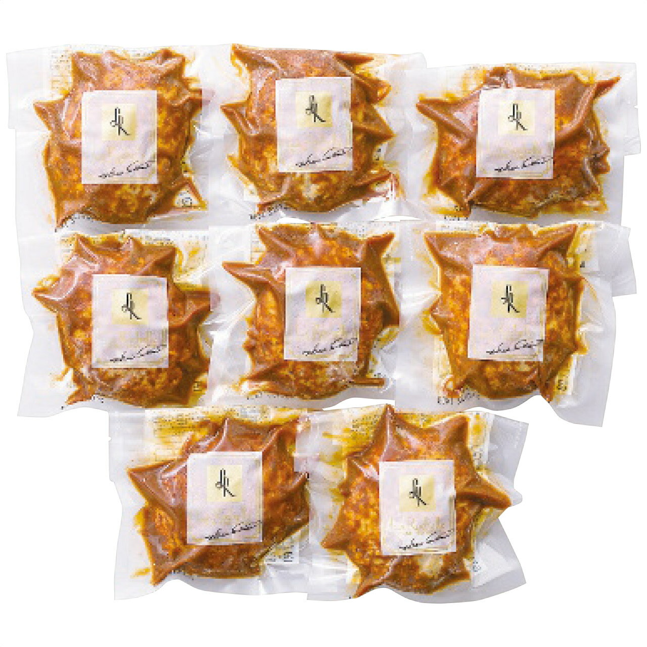 【ギフト】 お歳暮 ラ・ロシェル 坂井宏行監修 お肉の旨みをとじこめたハンバーグデミグラスソース8個 ..