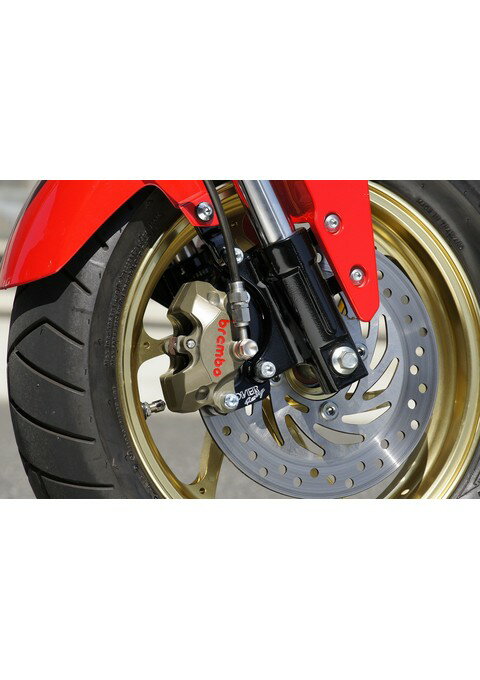 Fキャリパーサポート ブレンボ2P(カニ) OVER×SUNSTAR用 GROM(-20) オーヴァー オーバー OVER レーシン..