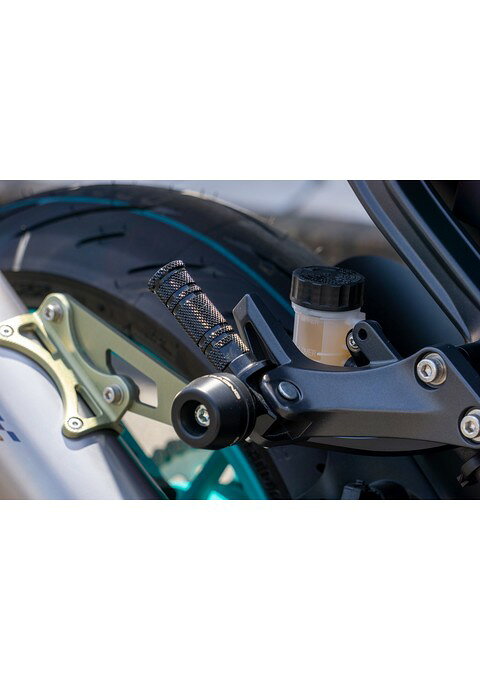タンデムステップスライダー BLK MT-09(21-)/YZF-R7(22-) オーヴァー オーバー OVER レーシング 59-452-04B
